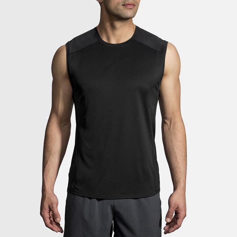 Brooks Stealthless - Camiseta Sin Mangas Hombre - Gris (KQ4107382)